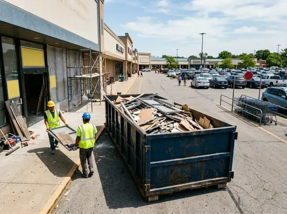 retail-store-renovation-debris-003 — frequently asked questions, Roll-off Dumpster Rentals in Granite Shoals, TX